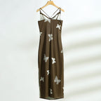 Floral Suspender Dress