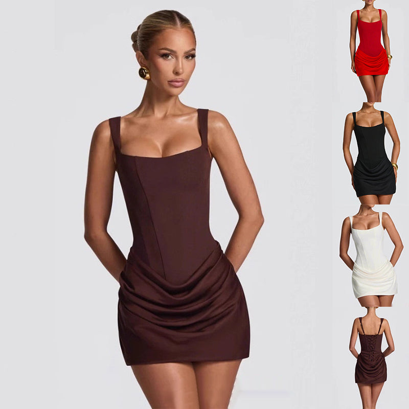 Corset Graceful Sleeveless Short Dress
