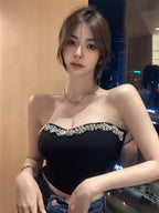 Backless Tube Top for Women