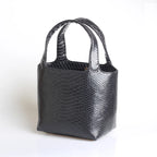 Ostrich-Pattern Bucket Bag Chic Leather Tote With Elevated Everyday Elegance