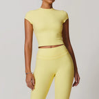 Breathable Crop Top For Women Lightweight Yoga And Workout Wear