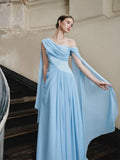 French Elegant Maxi Dress A Line Full Sleeve Luxury Gown