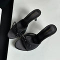 Low Sandals For Women Slip On Heels