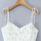 Mini Dress With Retro Pleated Lace Up Details And Elegant Charm