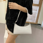 Alligator Pattern PU Leather Underarm Messenger Bag For Women