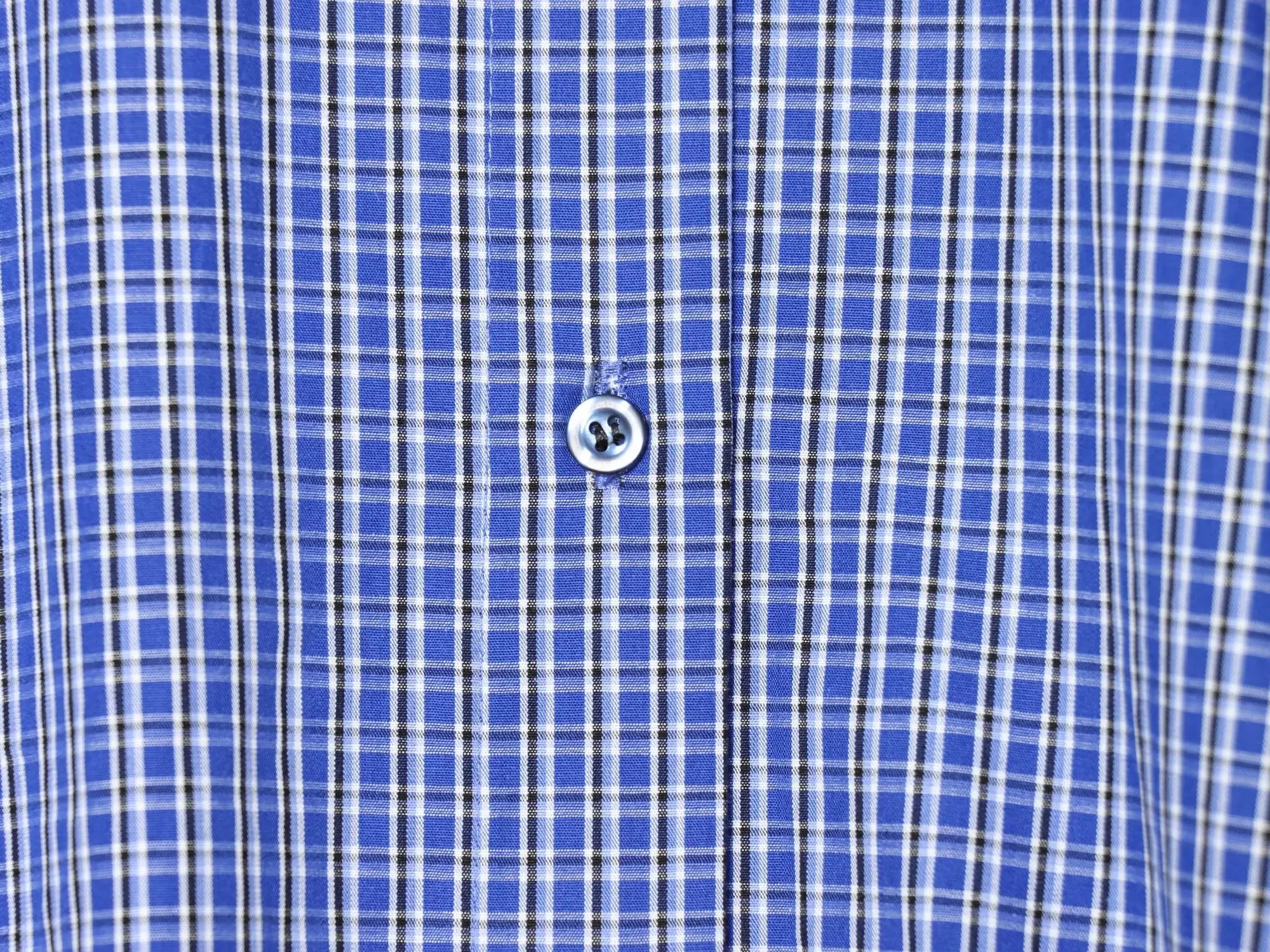 Plaid Puff Sleeve Long Sleeve Shirt With Stand Collar And Drawstring Hem