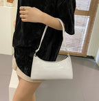 Alligator Pattern PU Leather Underarm Messenger Bag For Women