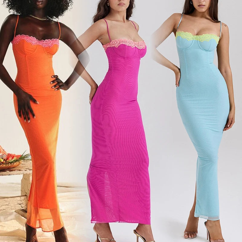 Halter Dress Sleeveless Elegant