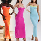 Halter Dress Sleeveless Elegant