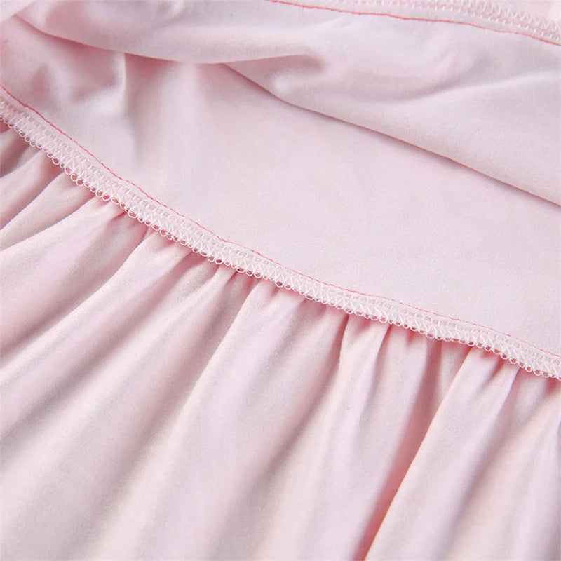 Ruffles A-Line Mini Skirt With Floral Print High Waist Frill Trim Above Knee