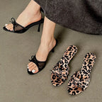 Low Sandals For Women Slip On Heels