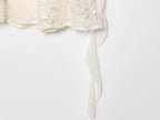 Beaded Midi Dress Collarless Sleeveless