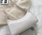 Alligator Pattern PU Leather Underarm Messenger Bag For Women