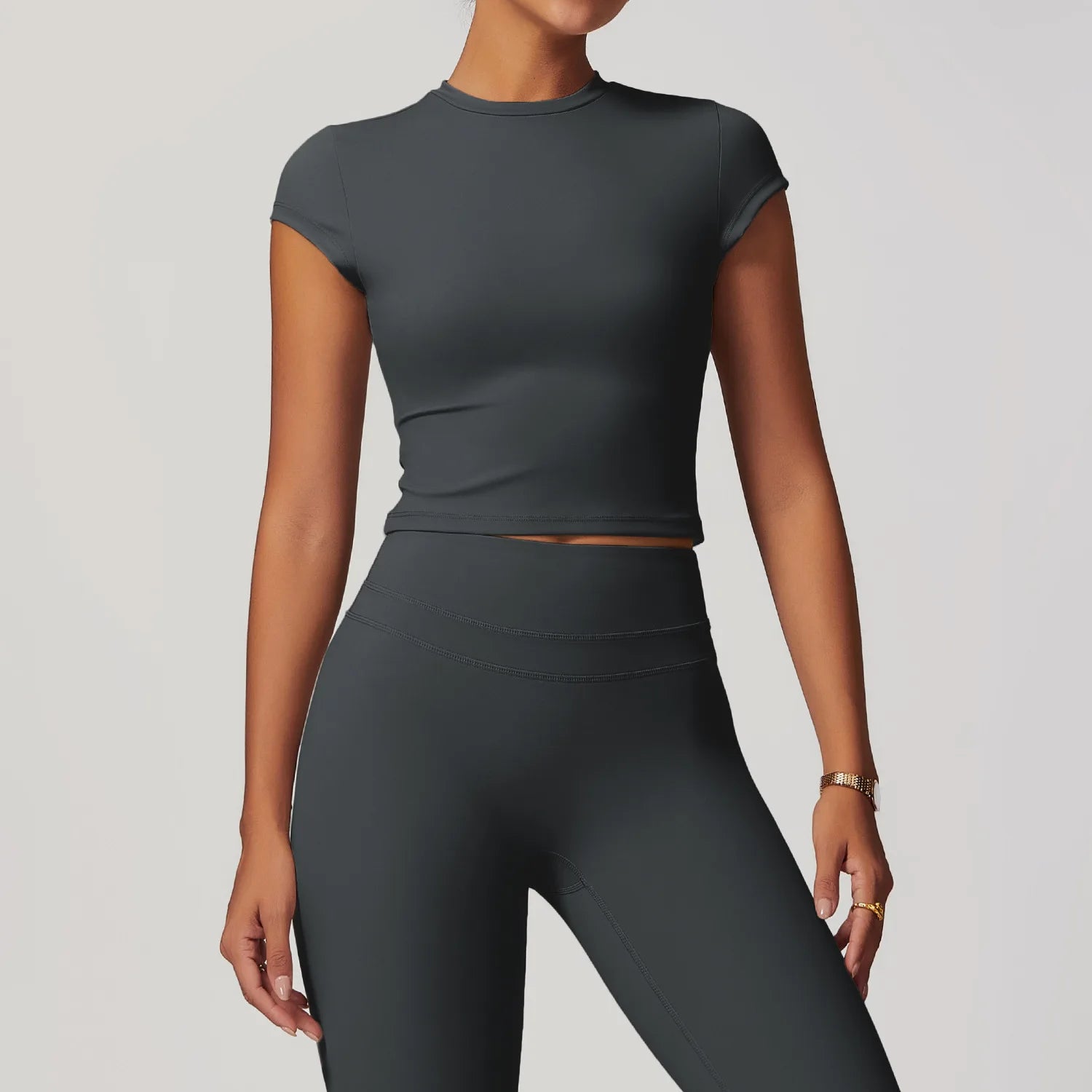 Breathable Crop Top For Women Lightweight Yoga And Workout Wear