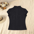 Elegant Flora Halter Crop Top