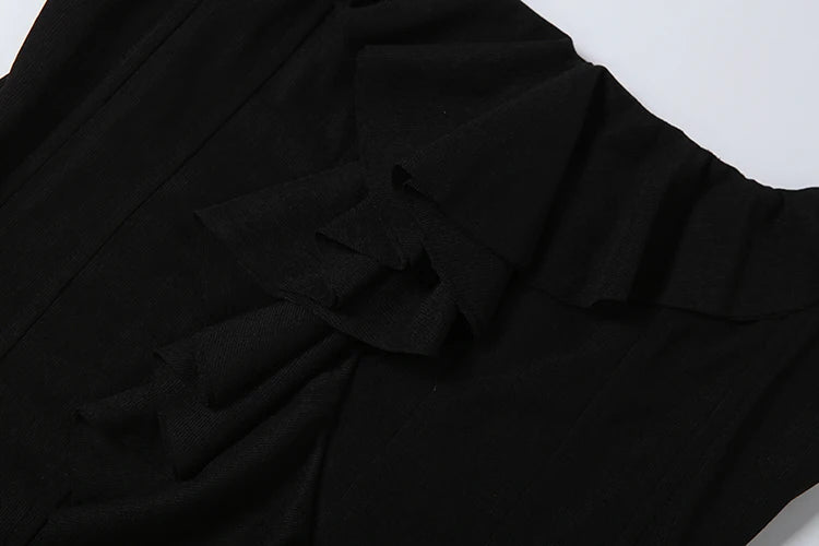 Women’s Ruffle Backless Tank Top