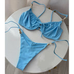 Beaded Push Up Bikini Set