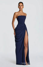 Backless High Waisted Dress