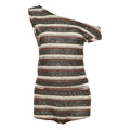Striped Two Piece Crop Top And Shorts Set Summer Chic