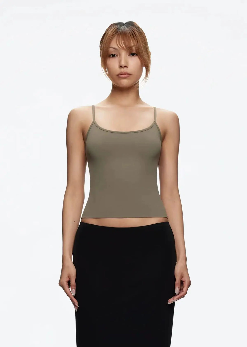 Lace Up Halter Tank And Suspender Long-sleeves Open Back Design For Chic Vibe