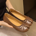 Tabi Style Leather Flats For Women Cozy Split Toe Slip On Shoes