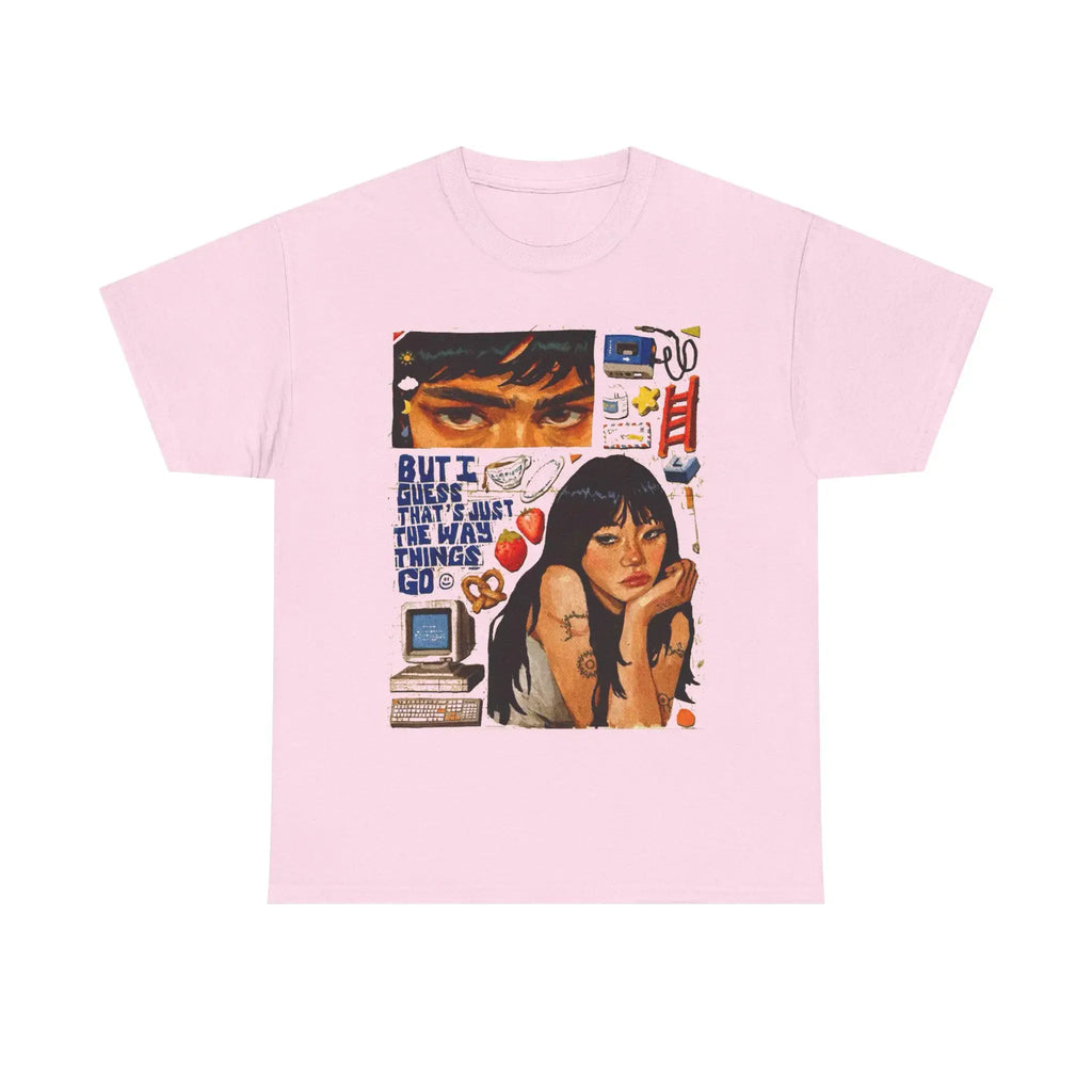 Indie Retro Graphic Tee With Vintage Aesthetic