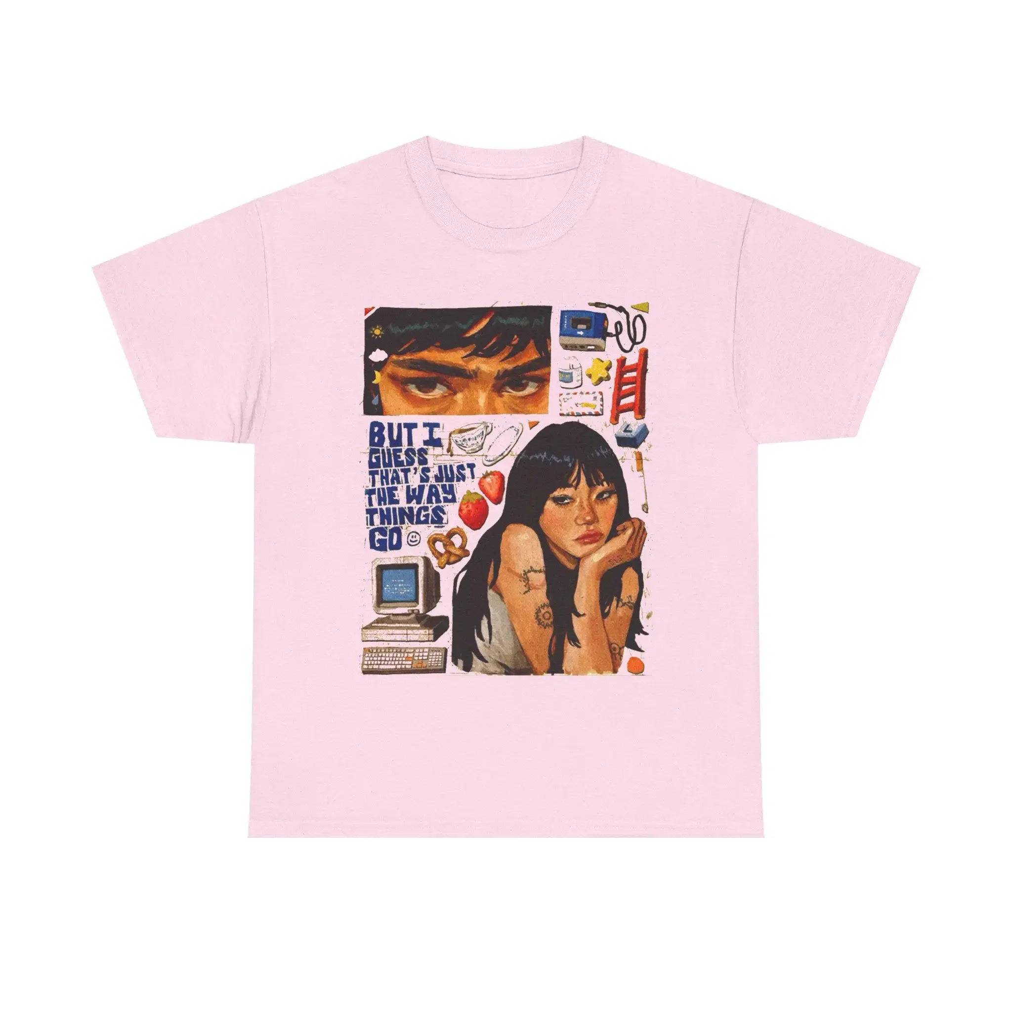 Indie Retro Graphic Tee With Vintage Aesthetic