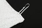 Sweet Elegant Style Mini Sling Off Shoulder Backless Sleeveless Dress
