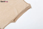 See Through Glitter Backless Dress l