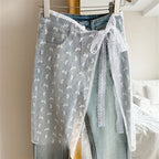 Lace Layered Gauze Skirt With Wrap Style Spicy Girl Streetwear Look For Bold Everyday Chic