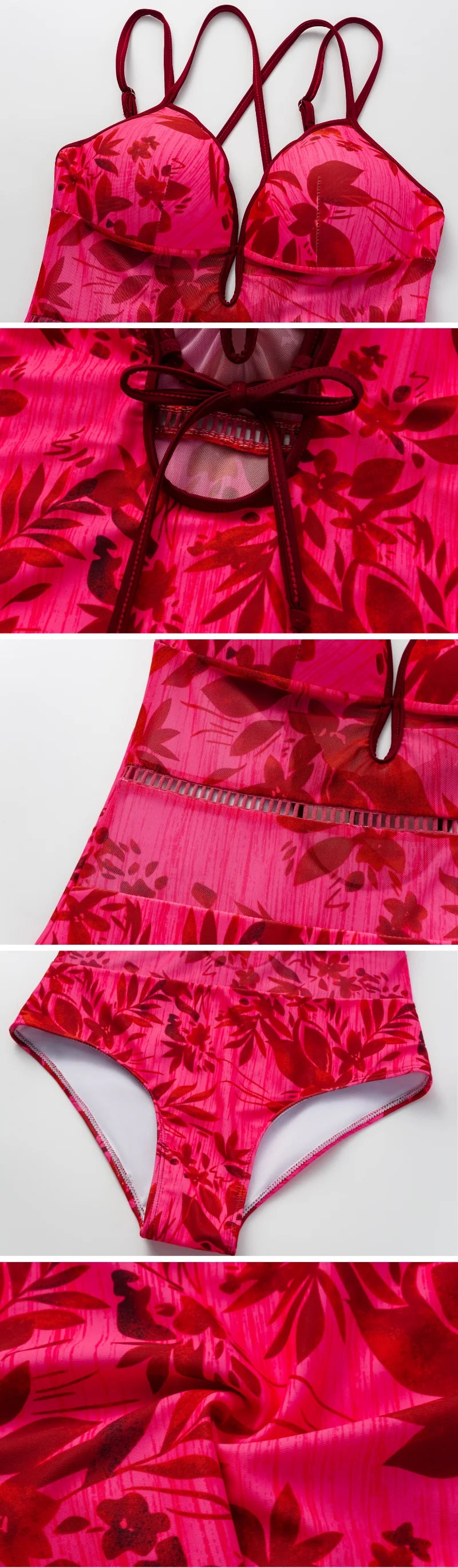 Ruffle Cutout One Piece Swimsuit With Skirt For Fresh Summer Beachwear Vibe