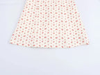 Sweet Floral Waist Slim Fit Suspender Playful Chic Mini