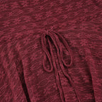 Sexy Wood Ear Lace-Tie Women Y2k Slim Square Collar Short Sleeve Camisole