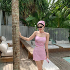 Girly Cute Style High-Waist Bikini Set