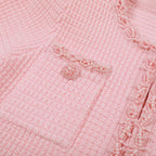 Beaded Knit A Line Dress