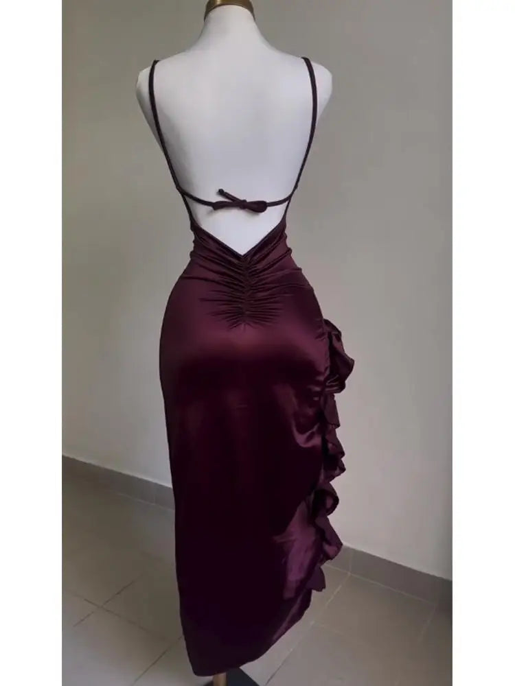 Glam Halter Dress