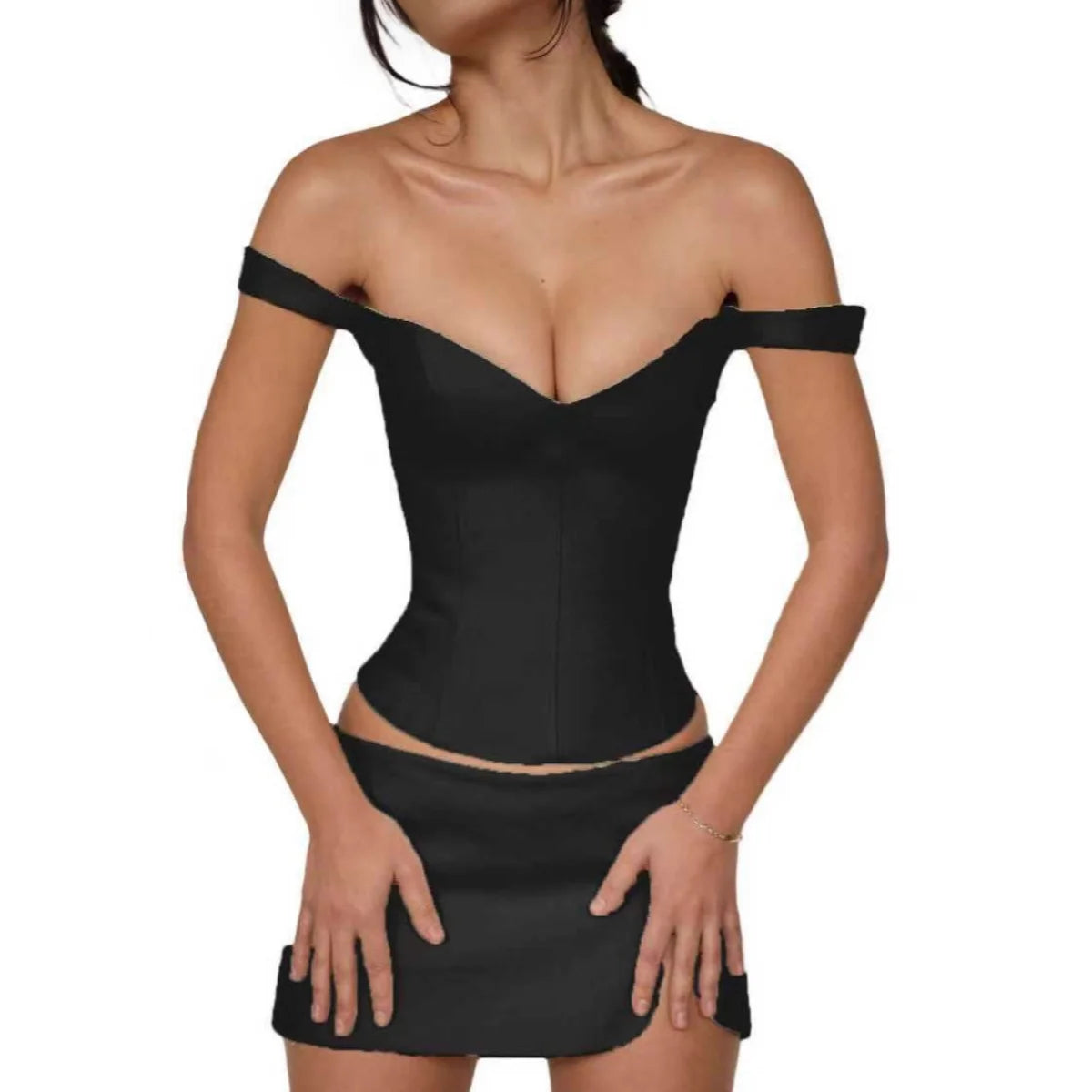 Vintage V Neck Corset Crop Top For Women Pure Cotton Sleeveless