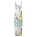 Sunlit Printed Strap Dress With Slim Fit Silhouette