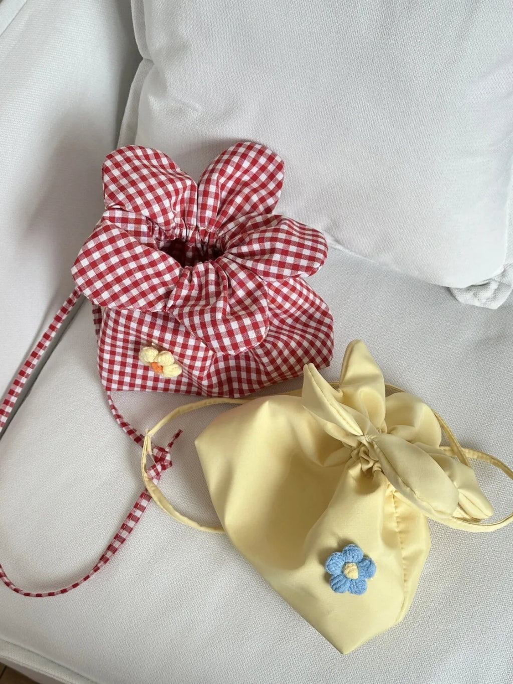 Retro Floral Phone Pouch Crossbody Bag Tailored Compact Plaid Purse
