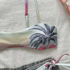 Chain Detail Micro Bikini Set