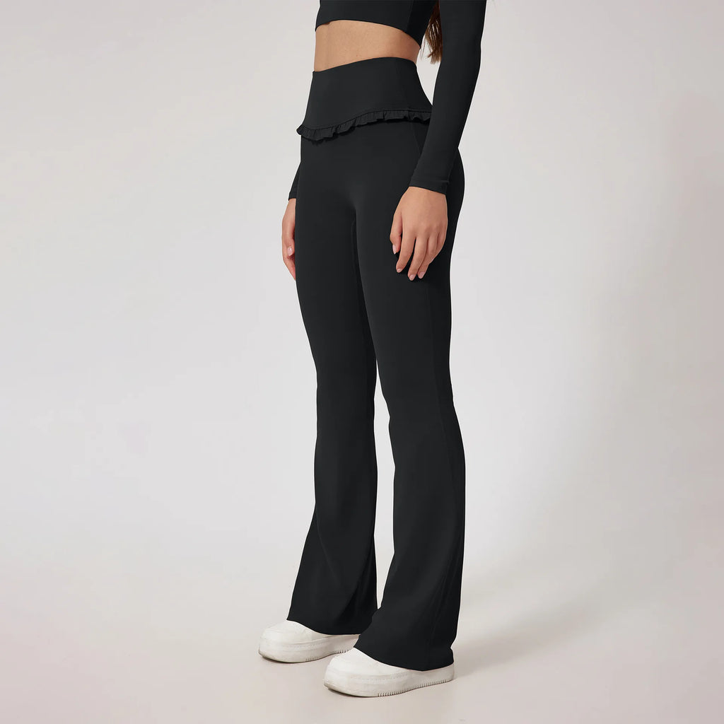 Women Shirts Long Sleeve for Yoga Crop Top Square Neck Workout Clothing with Chest Pads Fitness
