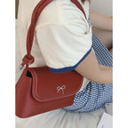 Sweet Harajuku Style Blue Baguette Bag Purse