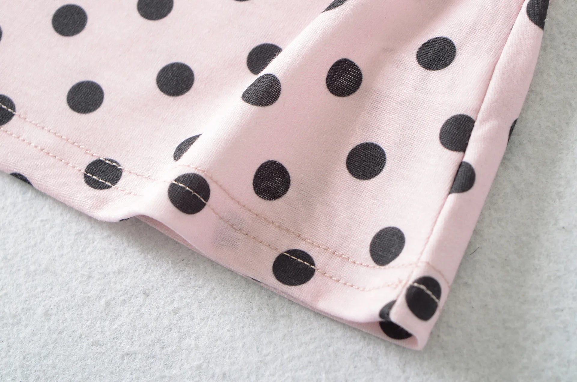 Hot Girl Spicy Two-Piece  Retro Polka Dot Necktie Top Satin High Waist Short Skirt Set