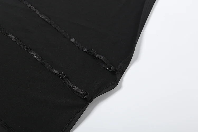 Backless Halter Tank Top Off Shoulder