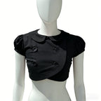 Cute Sweet Women’s Peter Pan Collar Maiden Shirt
