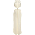 Waistless Chic Sequined Ankle Length Dress