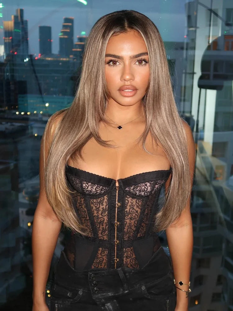 Sexy Lace Corset Strapless Top Hollow Sleeveless Vest