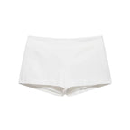 Halter Top And Shorts Set With Backless