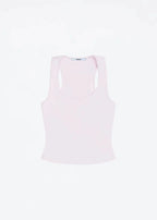 Lace Up Halter Tank And Suspender Long-sleeves Open Back Design For Chic Vibe