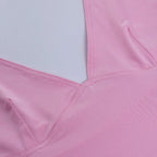 Sleek Off Shoulder Crop Top Bare Back Silhouette